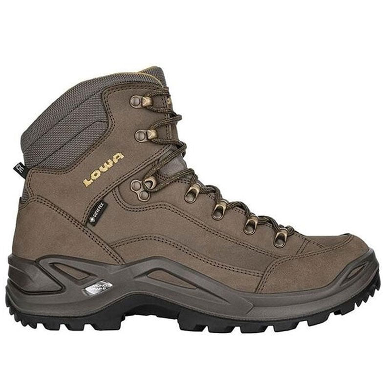 【LOWA 德國】男 寬楦 防水透氣 中筒登山鞋RENEGADE GTX MID WIDE 鐵灰 310968-0954