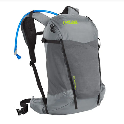 CamelBak Rim Runner X22 登山健行包(附2L快拆水袋) 灰/天藍 CB2714001000