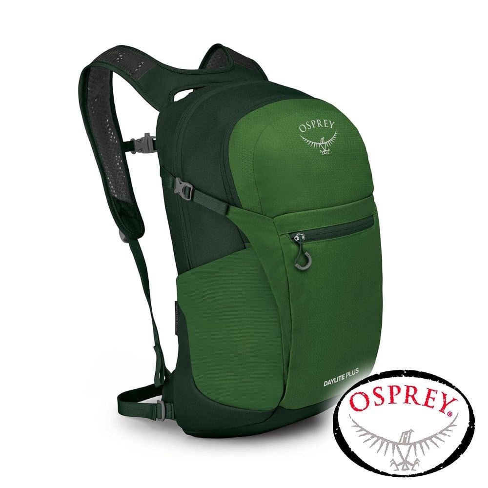 Osprey 輕便小背包 Daylite plus 20L 翠綠帶/綠色樹冠 10006069