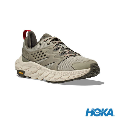 HOKA 男 Anacapa Breeze Low 健行鞋 綠/燕麥奶色 1127920BYT