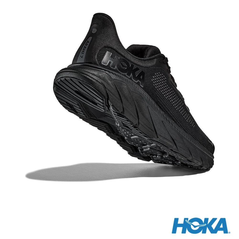 HOKA 女 Arahi 7 寬楦 路跑鞋 黑 1147890BBLC