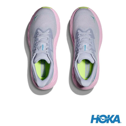 HOKA 女 Arahi 7 寬楦 路跑鞋 海鷗灰/粉色 1147890GLP