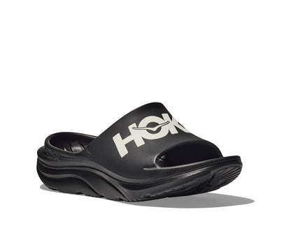 HOKA ORA ATHLETIC SLIDE 恢復拖鞋 黑/白 UNISEX 1155154WHT