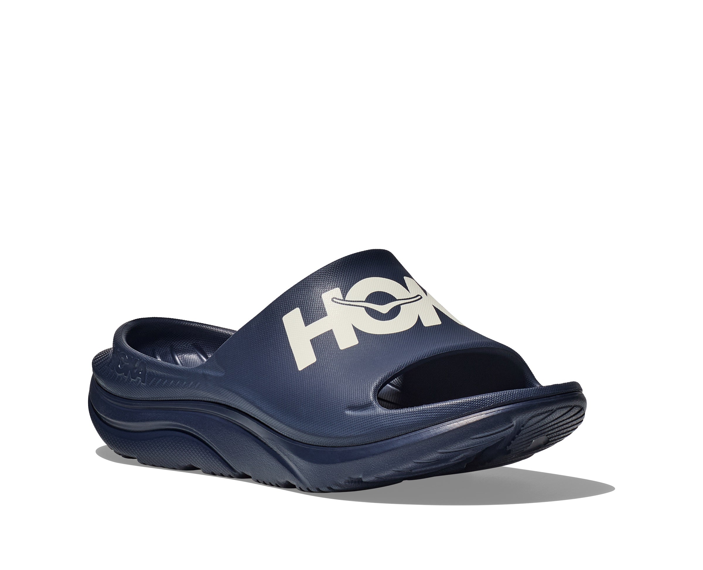 HOKA ORA ATHLETIC SLIDE 恢復拖鞋 海軍藍/白 UNISEX 1155154VYN