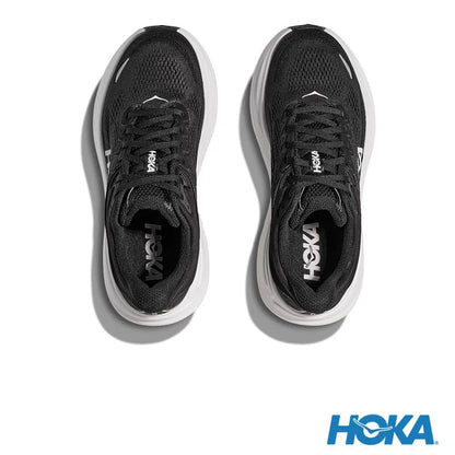 HOKA 男 Bondi 9 寬楦 路跑鞋 黑/白 HO1162013BWHT