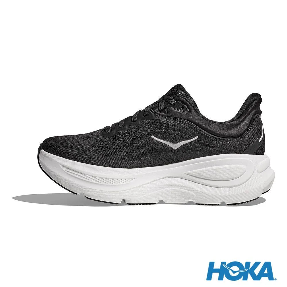 HOKA 男 Bondi 9 寬楦 路跑鞋 黑/白 HO1162013BWHT