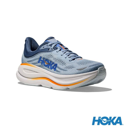 HOKA 男 Bondi 9 寬楦 路跑鞋 細雨藍/水藍 HO1162013DNP