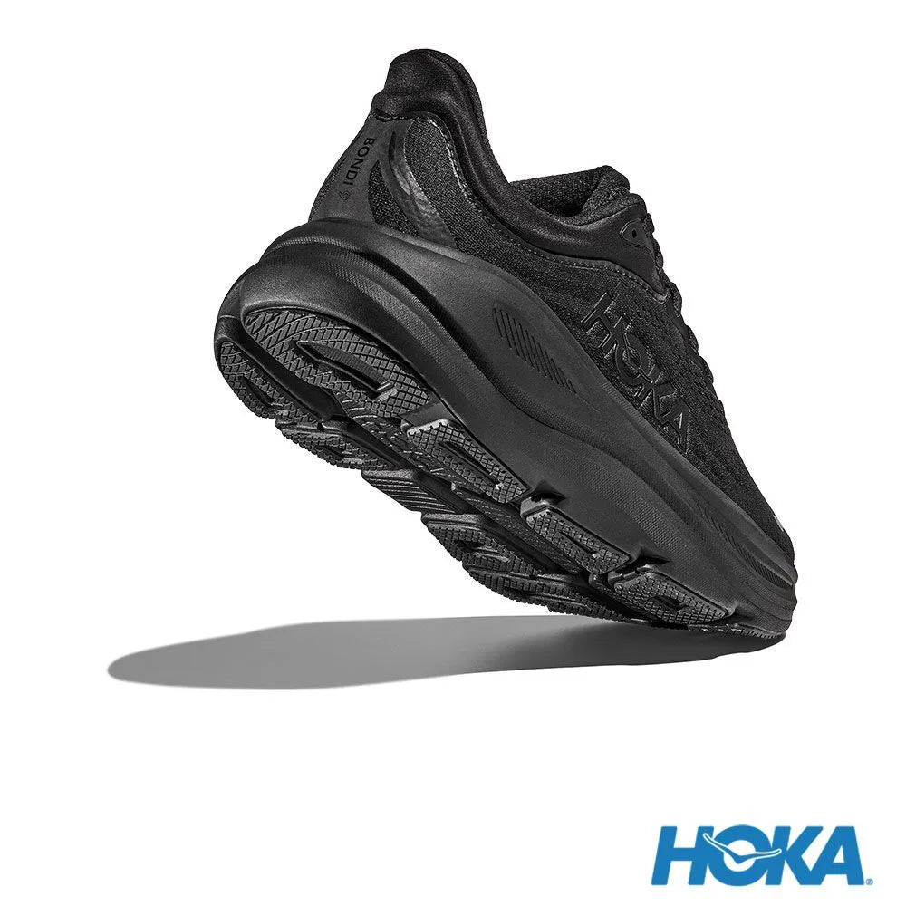 HOKA 女 Bondi 9 寬楦 路跑鞋 黑 HO1162014BBLC