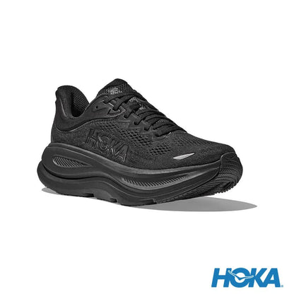 HOKA 女 Bondi 9 寬楦 路跑鞋 黑 HO1162014BBLC