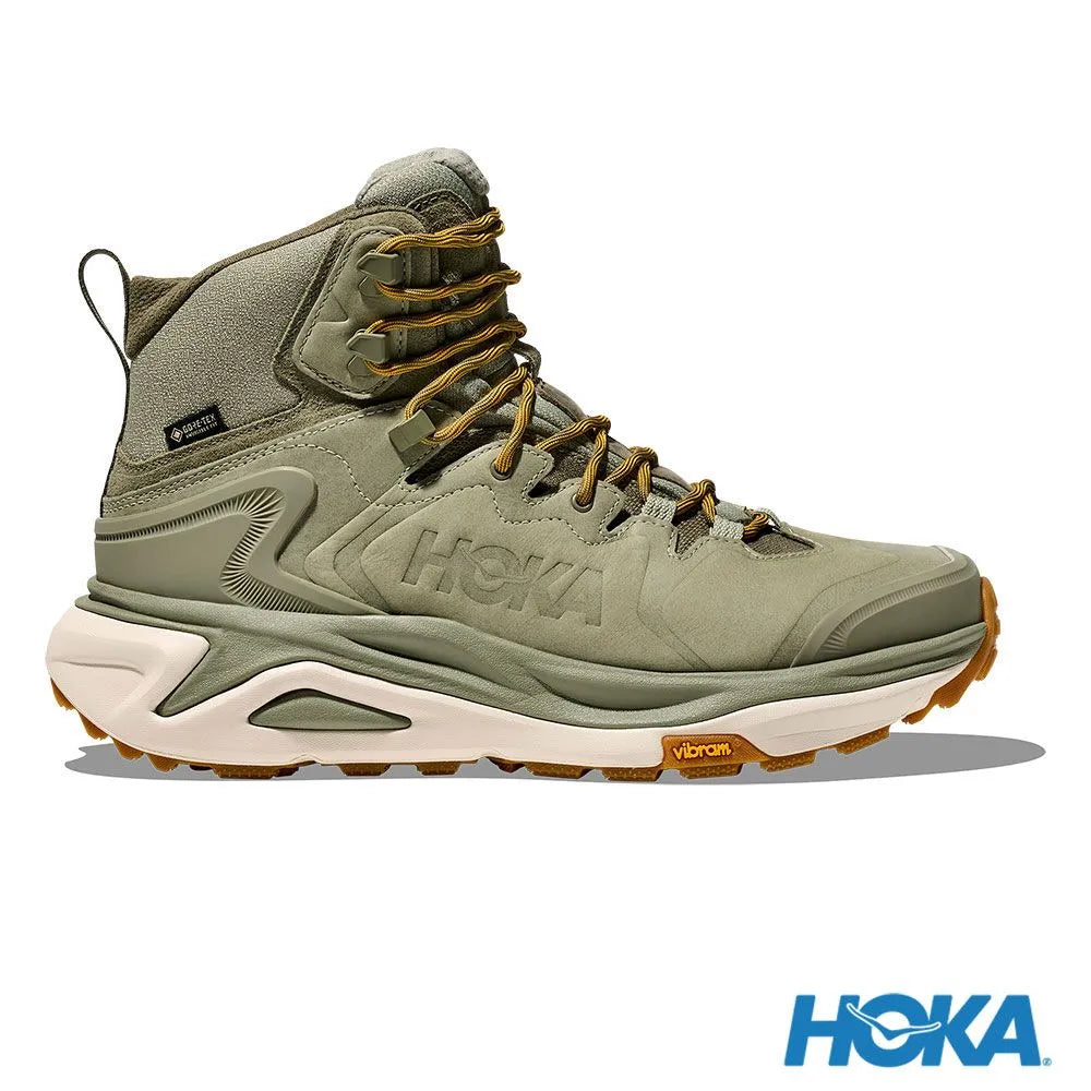 HOKA 男 Kaha 3 Goretex 登山鞋 藻綠/燕麥奶色 HO1162530SMLK