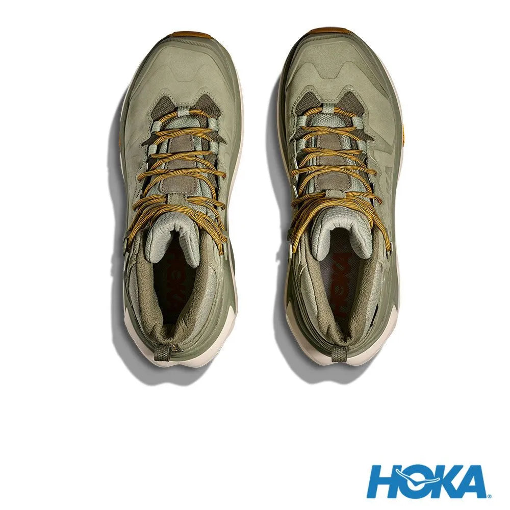 HOKA 男 Kaha 3 Goretex 登山鞋 藻綠/燕麥奶色 HO1162530SMLK