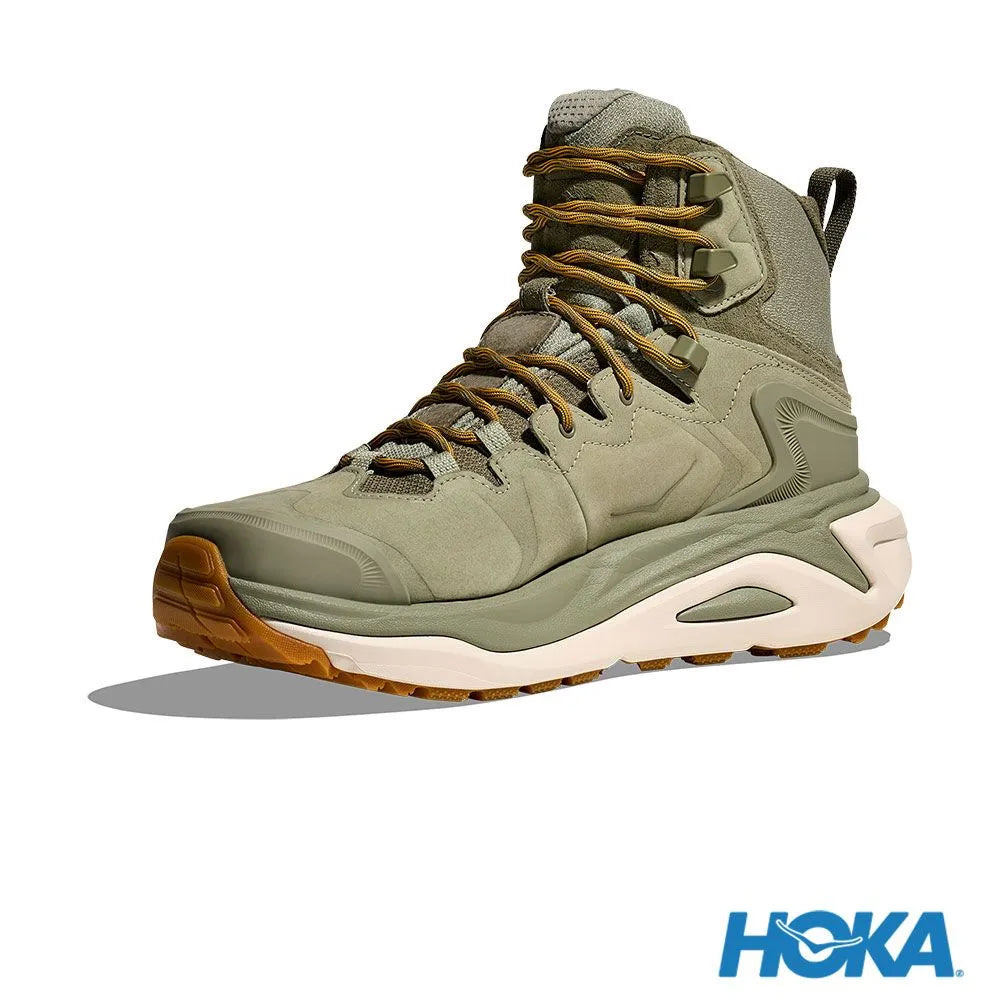 HOKA 男 Kaha 3 Goretex 登山鞋 藻綠/燕麥奶色 HO1162530SMLK