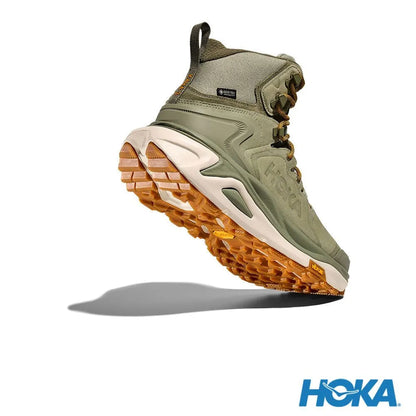 HOKA 男 Kaha 3 Goretex 登山鞋 藻綠/燕麥奶色 HO1162530SMLK