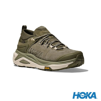 HOKA 男 Kaha 3 Low Goretex 登山鞋 尤加利綠/樺木 HO1162532EYP