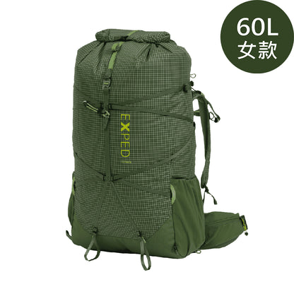 EXPED Lightning 60L 女 輕量登山背包 黑45135 / 綠45796