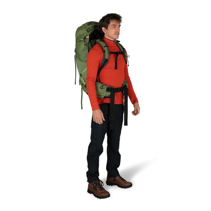 Osprey Atmos AG 50 男 網架登山背包 氣壓藍 10004006