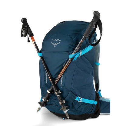 Osprey Hikelite 32L 輕量網架健行背包 32L 特拉斯藍 10004865/10004864