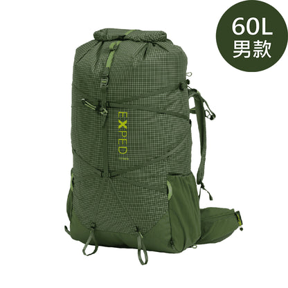 EXPED Lightning 60L 男款輕量登山背包 黑45133 / 綠45795