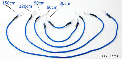 CEC 30cm 雙D扣彈力繩 AE0072