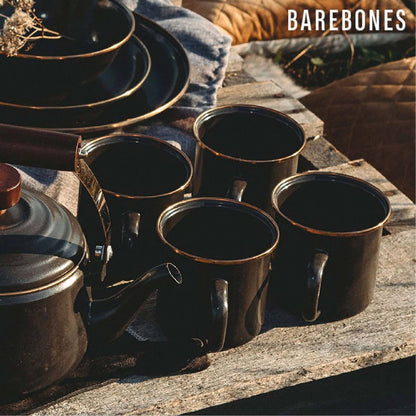 Barebones 琺瑯杯組 410ml 兩入一組 炭灰色 CKW-343