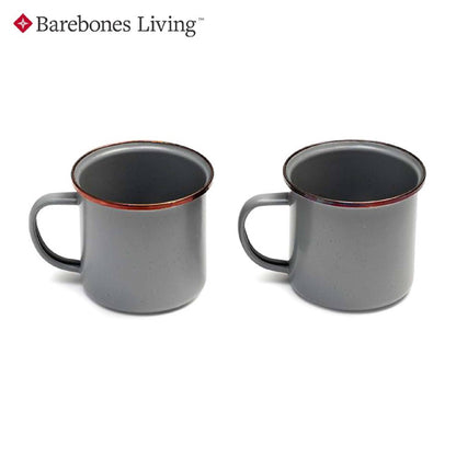 Barebones 琺瑯杯組 410ml 兩入一組 石灰色 CKW-356