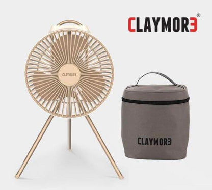 CLAYMORE Portable Fan V600+ 充電式風扇 立式/吊掛/可鎖腳架