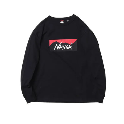 Nanga Eco Hybrid Box Logo L/S Tee 長袖T恤 12447