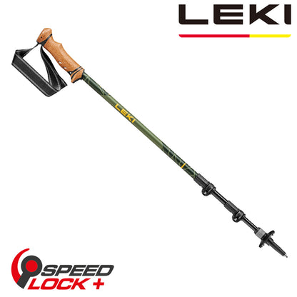 LEKI 德國 LEGACY LITE AS 軟木塑料握把快扣避震登山杖 65221831