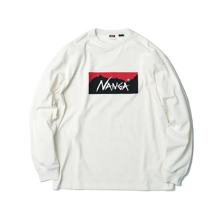 Nanga Eco Hybrid Box Logo L/S Tee 長袖T恤 12447