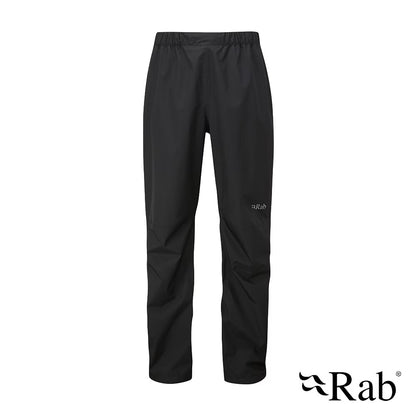 RAB Downpour Eco Pants 透氣防水長褲 男款 黑色 #QWG84