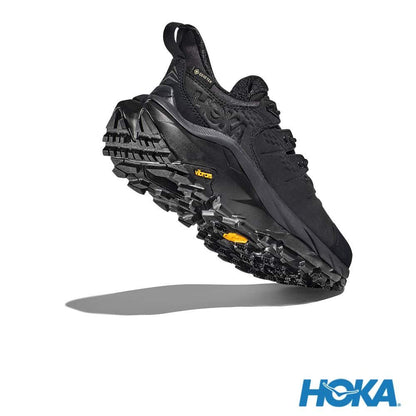 HOKA 女 Kaha 2 Low GTX 低筒 防水登山鞋 黑 1123191BBLC