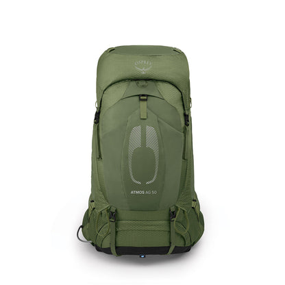 OSPREY Atmos AG 50 網架輕量登山後背包 神話綠 10004007