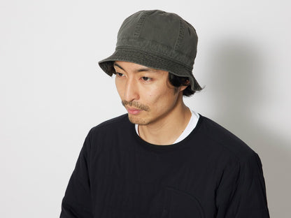 SnowPeak UCCP Natural Dyed Hat 有機棉漁夫帽 黑色 AC-23AU1060 BK