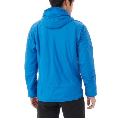 mont-bell 男 Light Shell Hooded Jacket 連帽保暖風衣 亮藍 1106645