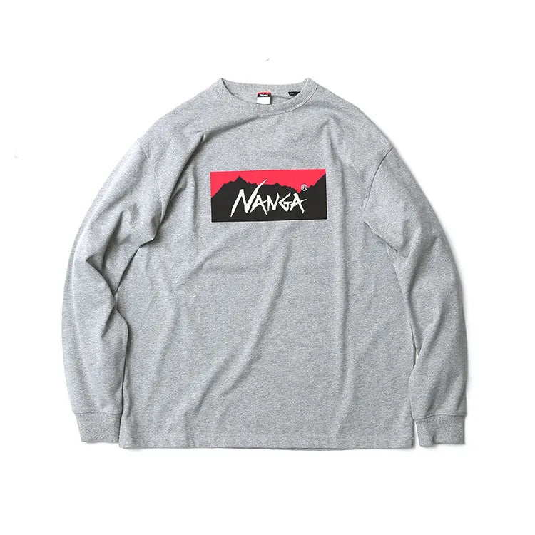 Nanga Eco Hybrid Box Logo L/S Tee 長袖T恤 12447