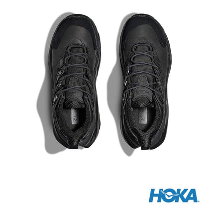 HOKA 女 Kaha 2 Low GTX 低筒 防水登山鞋 黑 1123191BBLC