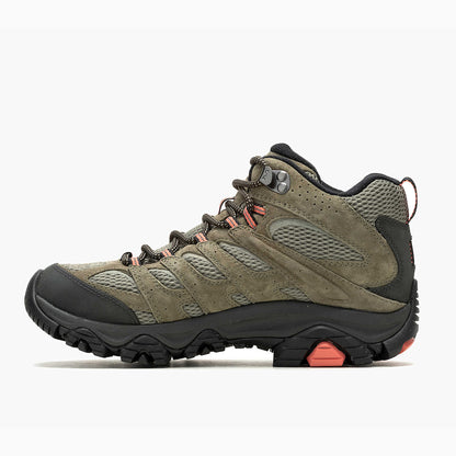 Merrell 女 MOAB 3 MID GTX 登山健行鞋 橄欖綠 J036310