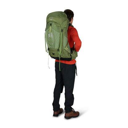 Osprey Atmos AG 50 男 網架登山背包 黑 10003554