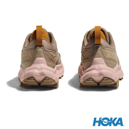 HOKA 女 Anacapa Breeze Low 健行鞋 牛津卡其/桃子粉 1127921OTP