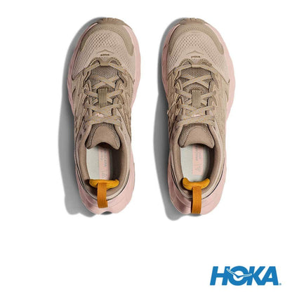 HOKA 女 Anacapa Breeze Low 健行鞋 牛津卡其/桃子粉 1127921OTP