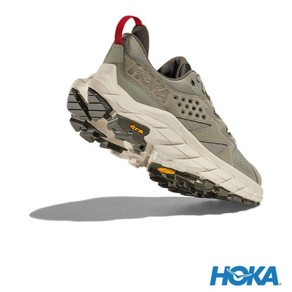 HOKA 男 Anacapa Breeze Low 健行鞋 綠/燕麥奶色 1127920BYT