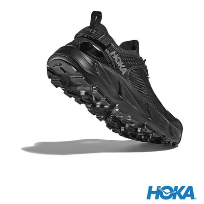 HOKA 女 Hopara 2 健行涼鞋 黑 HO1147670BBLC