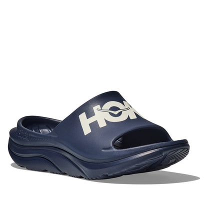 HOKA ORA ATHLETIC SLIDE 恢復拖鞋 海軍藍/白 UNISEX 1155154VYN