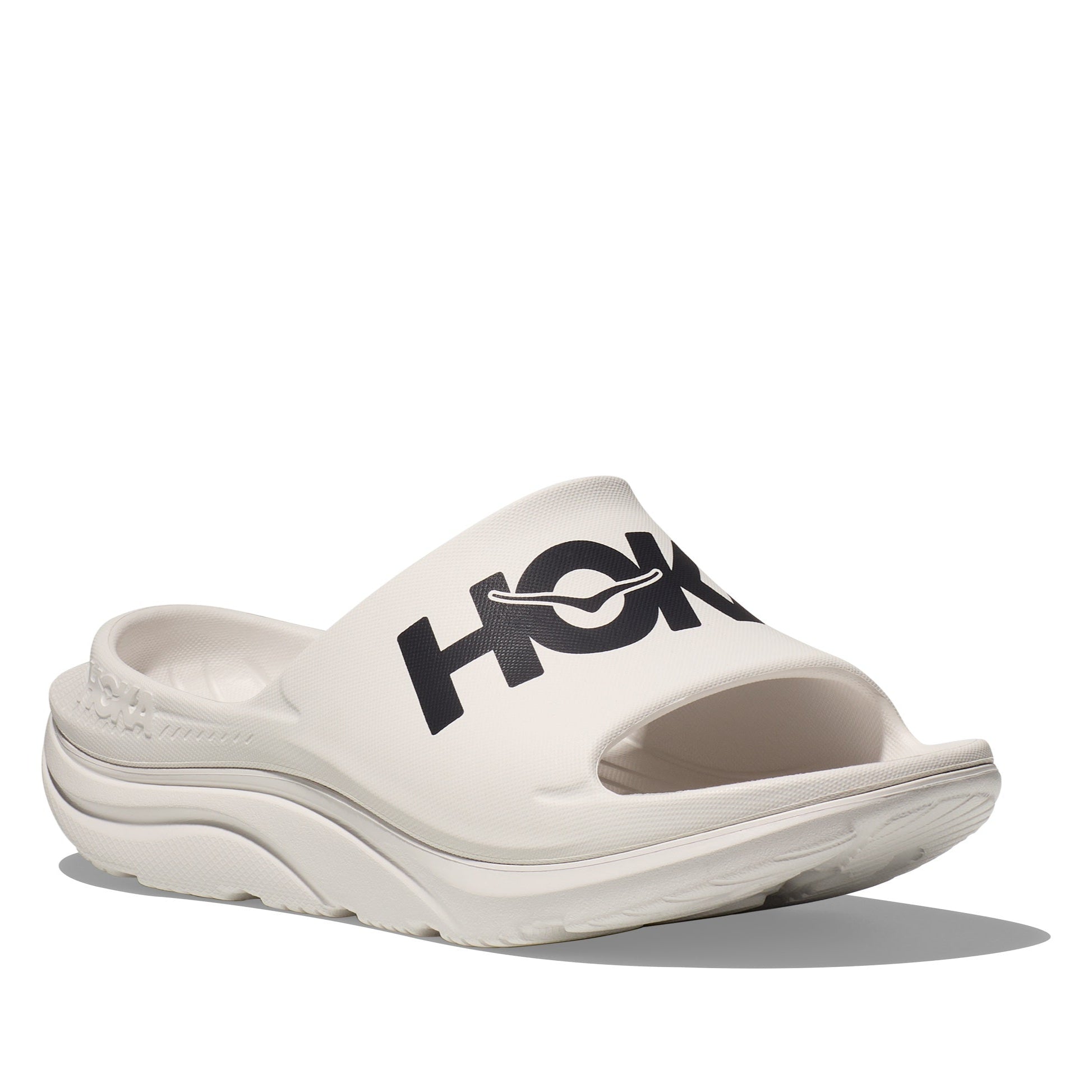 HOKA ORA ATHLETIC SLIDE 恢復拖鞋 白/黑 UNISEX 1155154WBLC