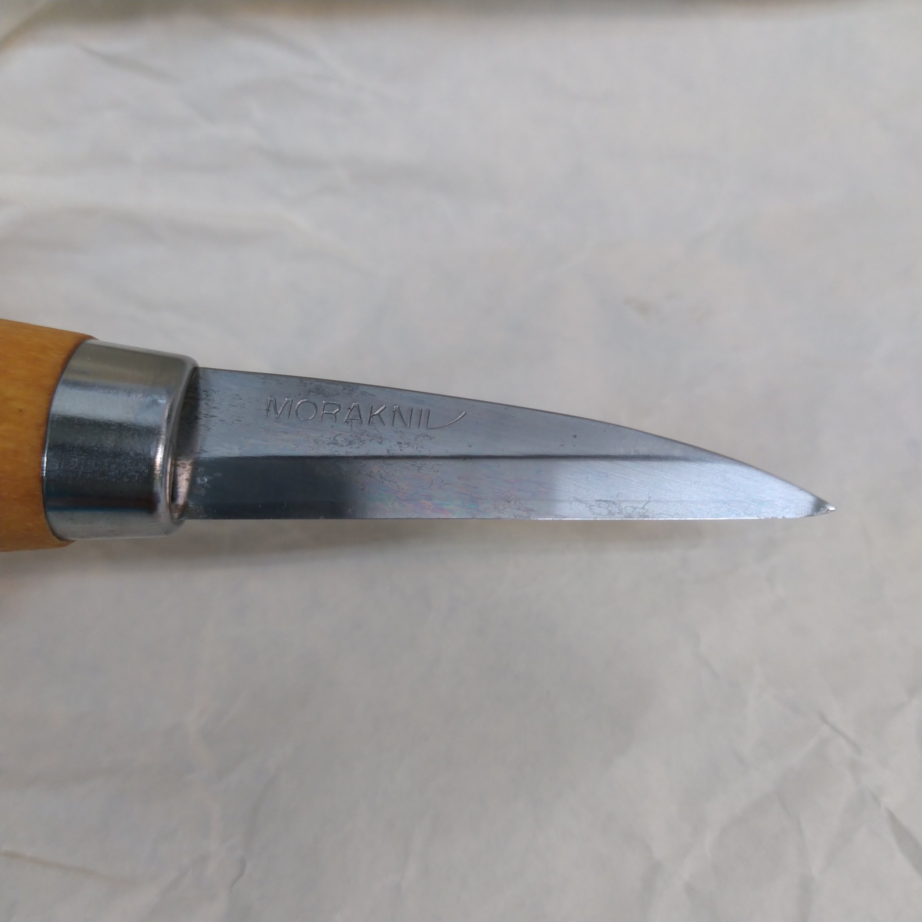 Morakniv Woodcraft 122 木柄木雕刀 木工雕刻刀  層壓鋼板  106-1654