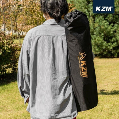 【KZM】KAZMI 素面木手把四段可調折疊椅 黑色 K20T1C32