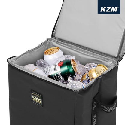 KAZMI KZM 素面個性保冷袋 15L 黑色 K20T3K007