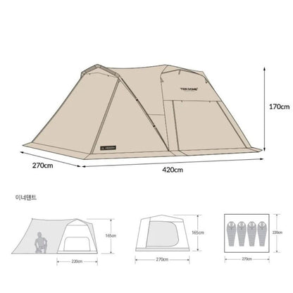 【KZM】TIER DOME GT 提爾四人帳 K221T3T02