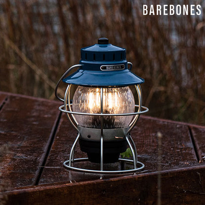 Barebones Railroad Lantern 充電式 手提鐵路復古營燈 海洋藍 LIV-181