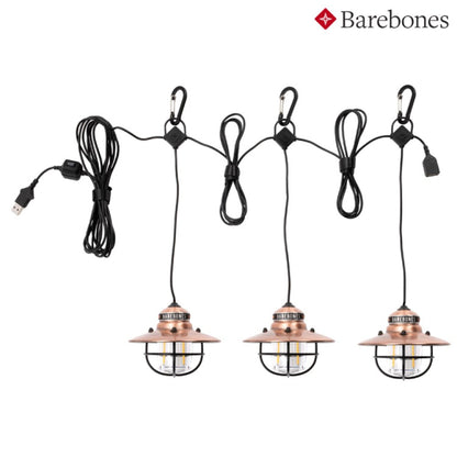 Barebones Edison String Lights 串連垂吊營燈 古銅色 LIV-269